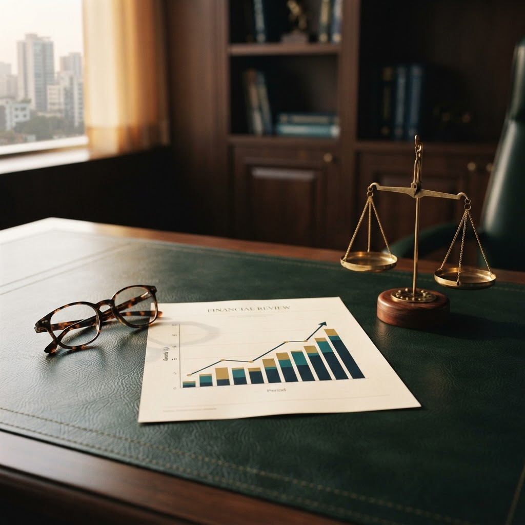 Two managed investment funds represented as glass panels
