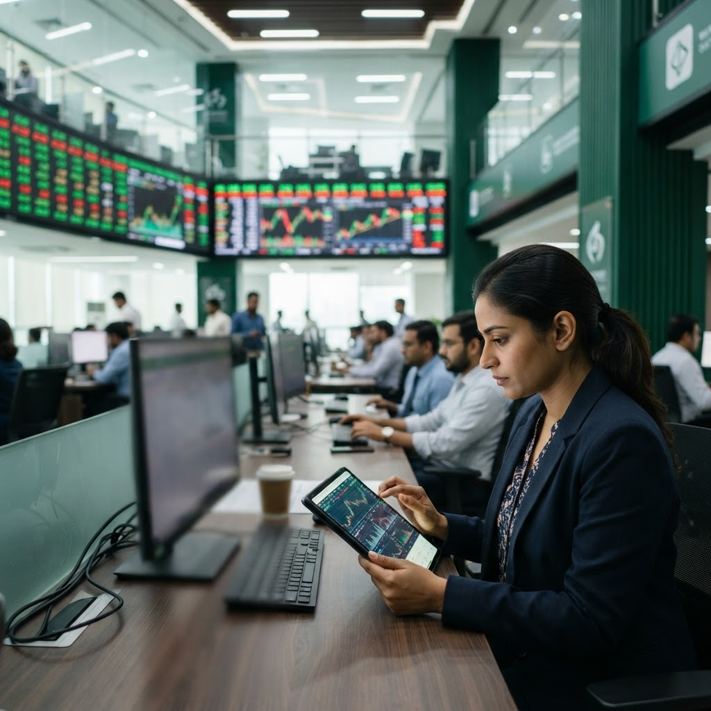 A single smartphone connecting to global markets